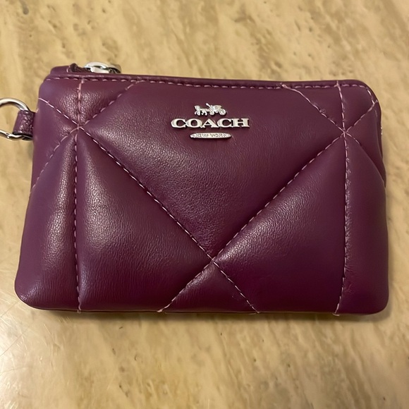 Coach Handbags - Coach Corner Zip Wristlet